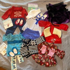 American Girl Bitty Baby clothes lot